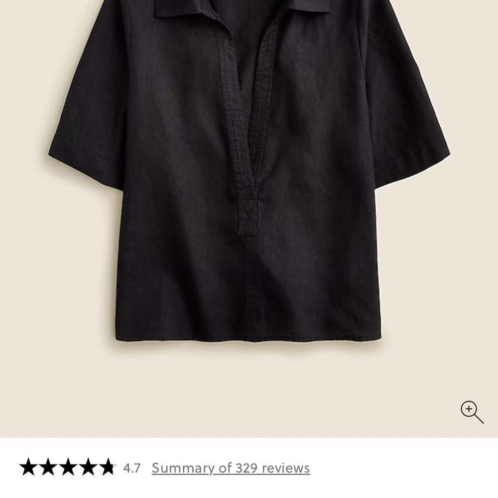 J. Crew Black Women's Top